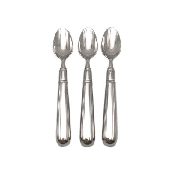 Reed & Barton Elissa Thomas O Reed & Barton Elissa Thomas O\'Brian 3 Teaspoons 18/10 Stainless Flatware Glossy